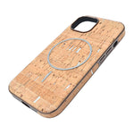 Cork Texture Printed MagSafe Compatible Phone Case for iPhone 13 / 14