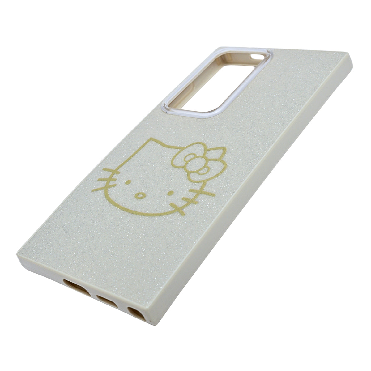 Glitter Sparkle Kitty Phone Case for Samsung Galaxy S24 Ultra