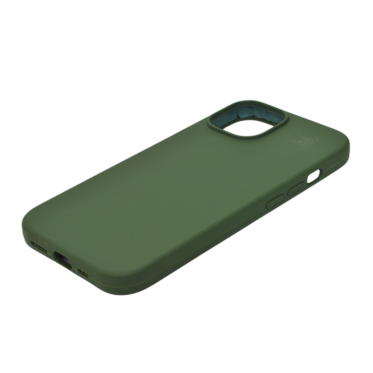 Premium Soft Silicone with Microfiber Lining Phone Case for iPhone 15