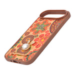 Bohemian Ethnic Print Cork Texture with Pearl Detail Phone Case for iPhone 17 Air