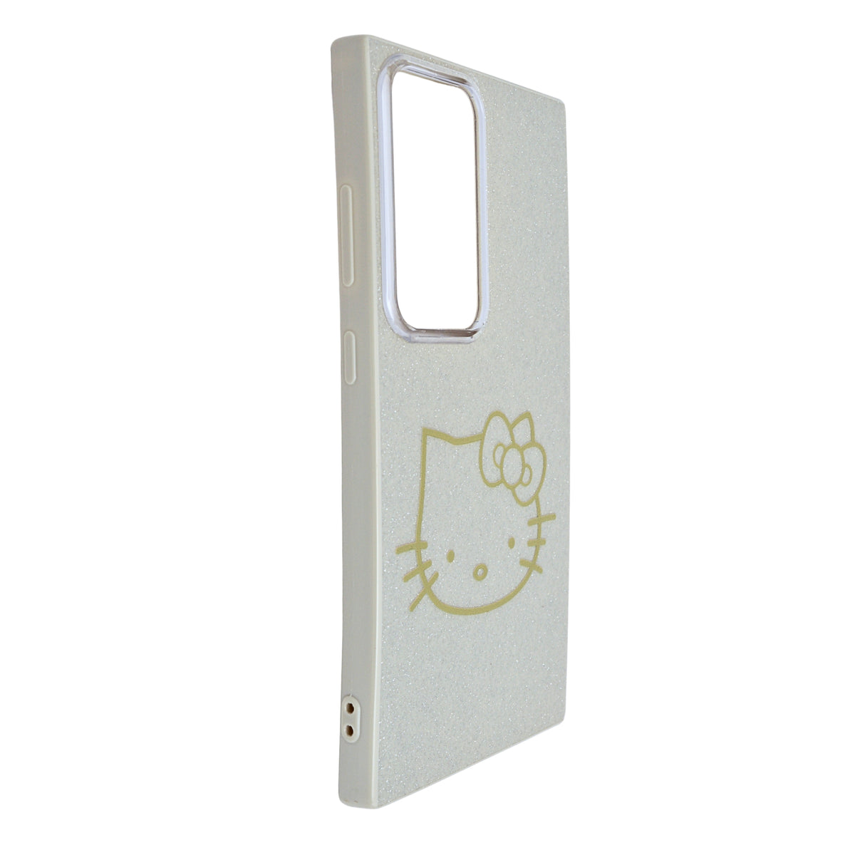 Glitter Sparkle Kitty Phone Case for Samsung Galaxy S24 Ultra