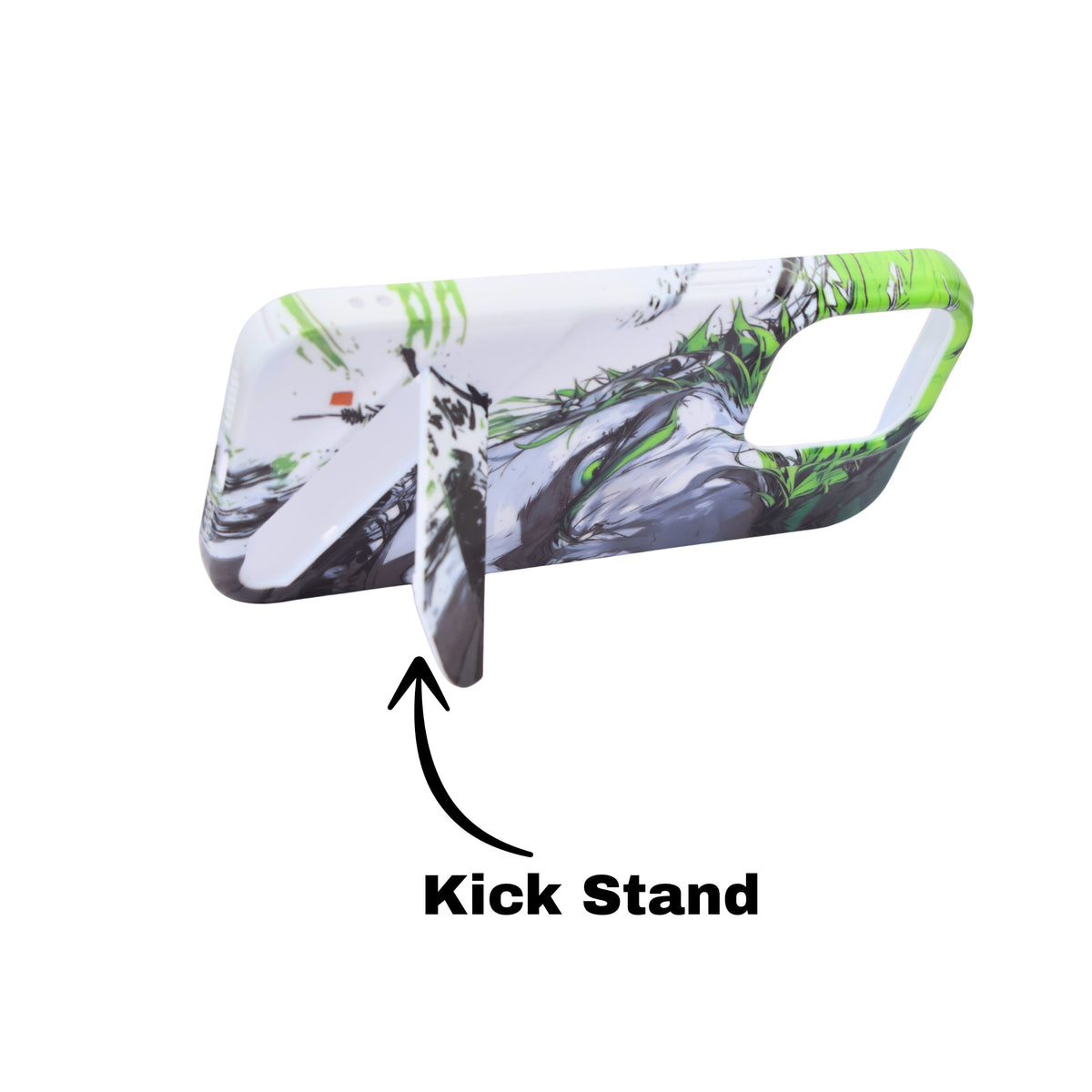 Anime With In-Built Stand Cover ForiPhone 15 Pro Max