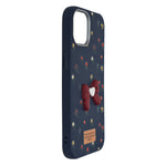 Cute Floral with 3D Bow Phone Case For iPhone 15