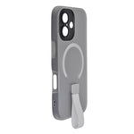 Frosty Matte with Silicone Finger Loop Phone Case for iPhone 17