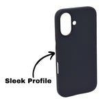 Premium Soft Silicone MagSafe Compatible Phone Case for iPhone 16
