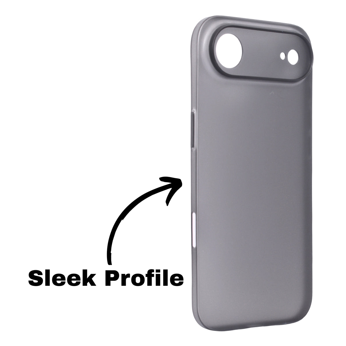 Frosted Matte Finish Slim Translucent Phone Case for iPhone 17 Air