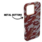 Camouflage Pixel Pattern Phone Case for iPhone 16 Pro