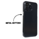 Hard Protective Striped Glossy Finish Phone Case for iPhone 14 Pro Max