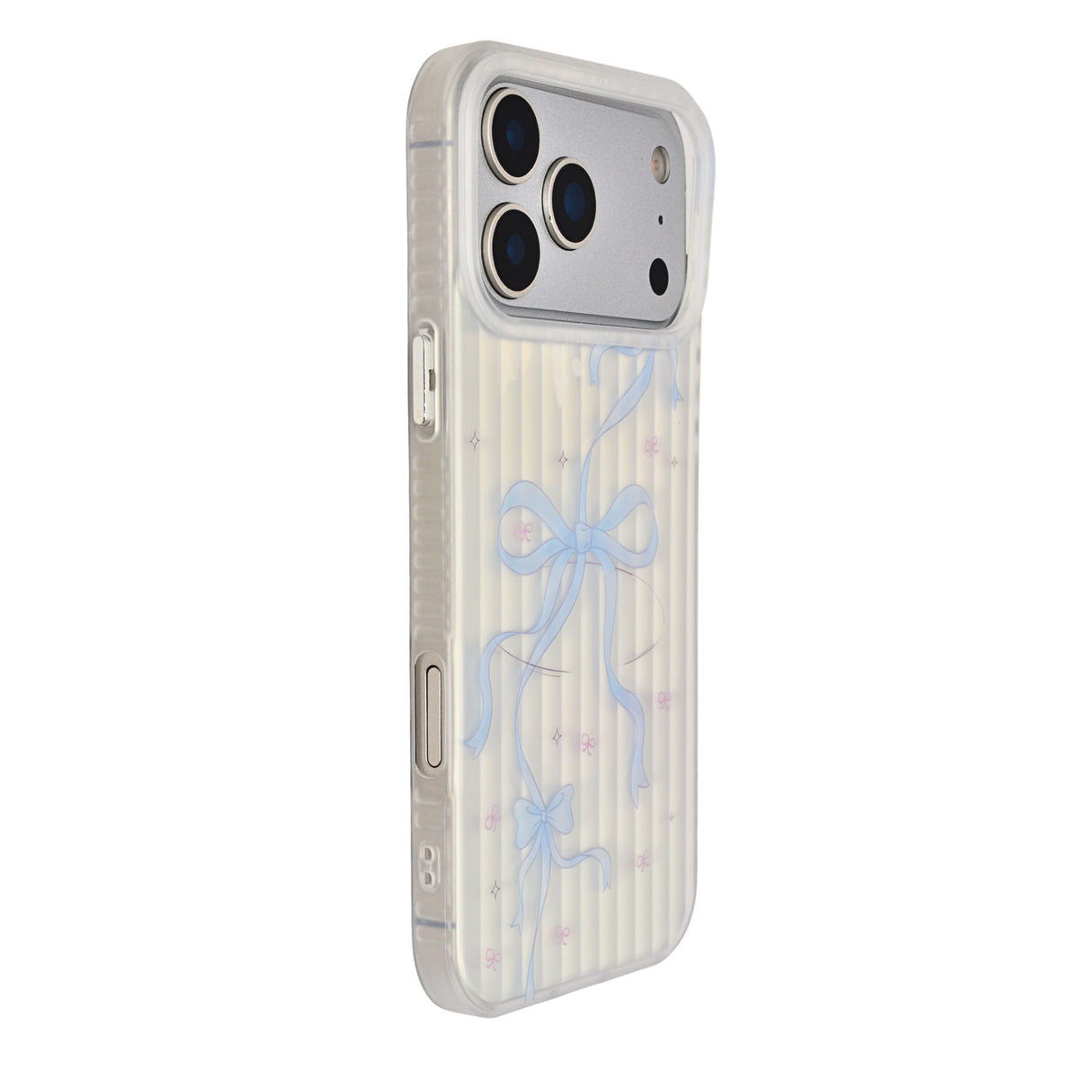 Aesthetic Bow & Floral Phone Case for iPhone 17 Pro Max