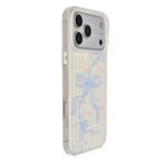 Aesthetic Bow & Floral Phone Case for iPhone 17 Pro Max