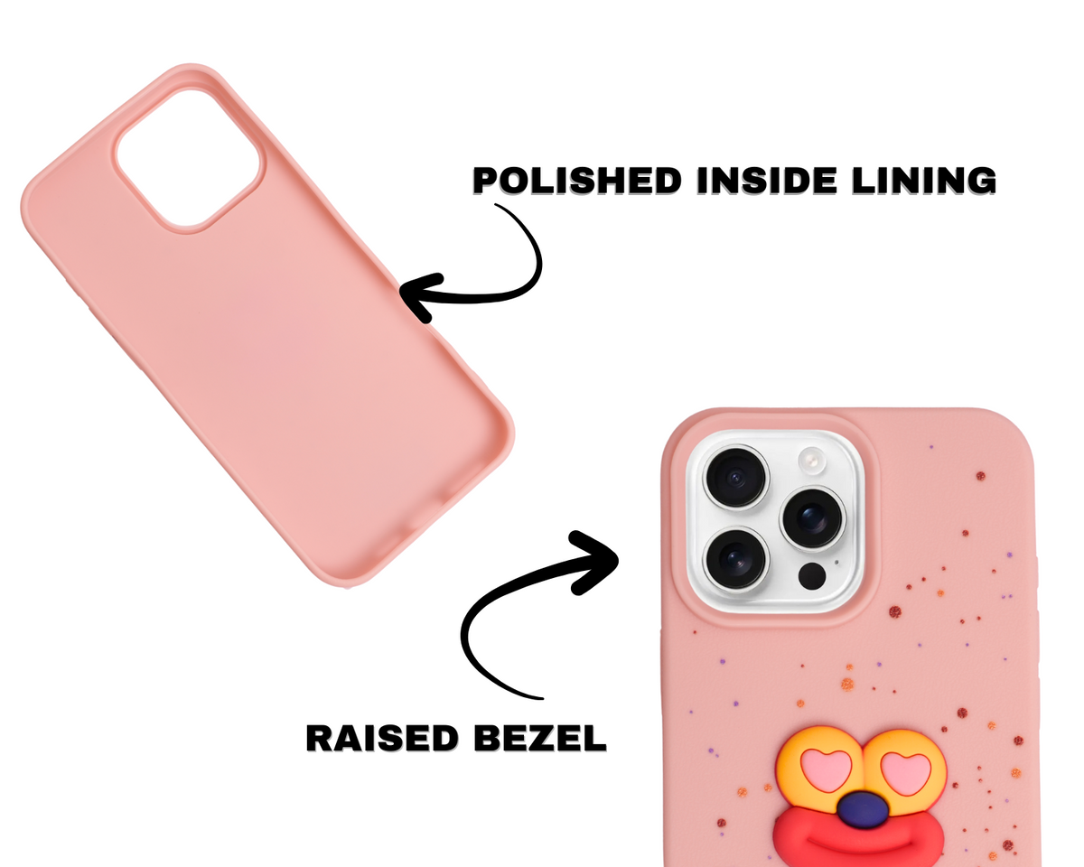 Cute 3D Emoji Phone CaseFor iPhone 16 Pro Max