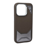 Premium Heat Dissipation with Modern Textured Finish Phone Case for iPhone 15 Pro