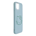 Glitter Sparkle Kitty Phone Case for iPhone 15
