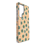 Cork Texture Printed MagSafe Compatible Phone Case for Samsung Galaxy S25 Ultra