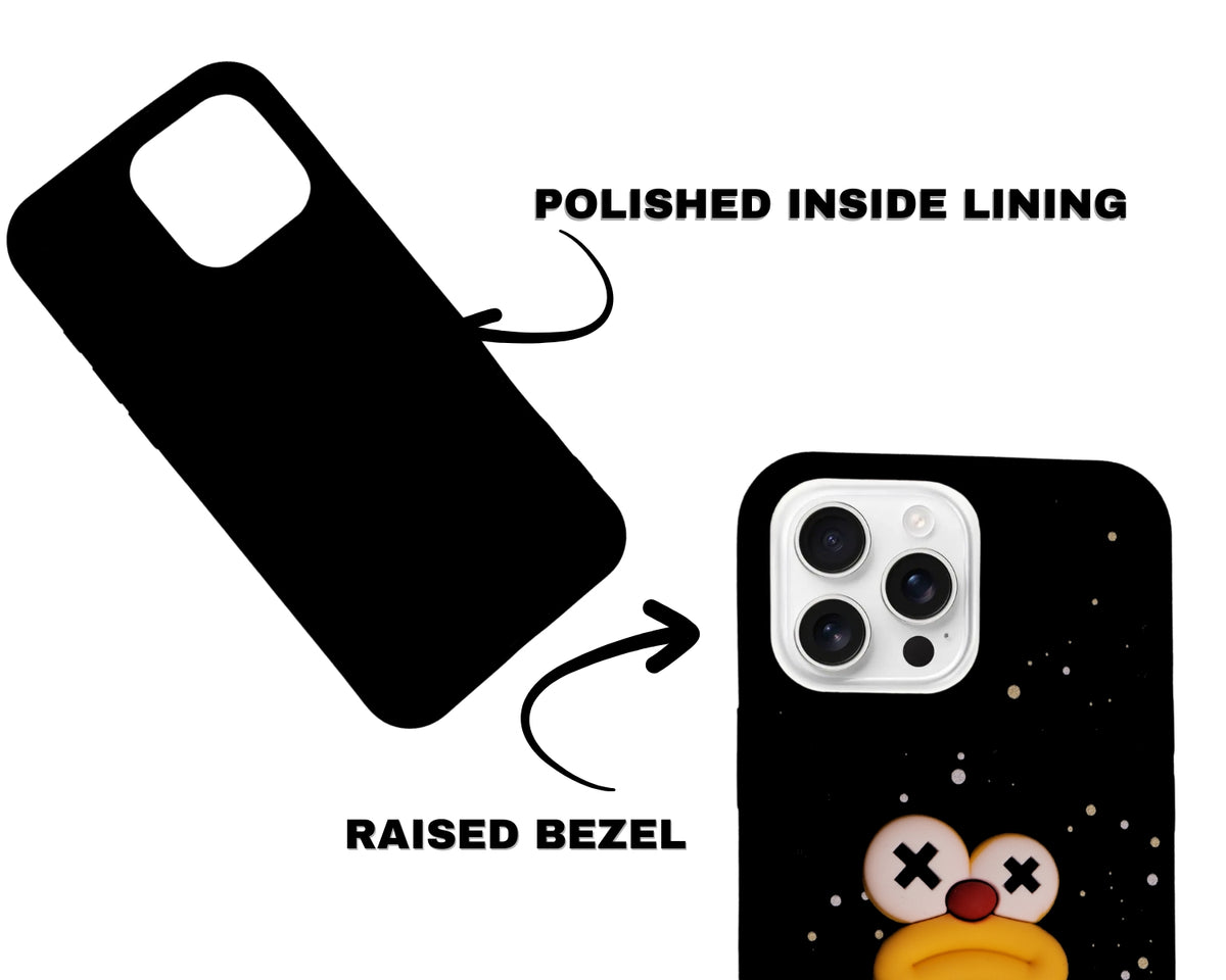 Cute 3D Emoji Phone CaseFor iPhone 16 Pro Max