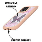 Cute Cartoon Phone Case with Cat Ears For iPhone 15 Pro