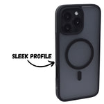 Matte Transparent Hard Shell Protective Phone Case for iPhone 16 Pro Max