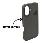 Premium Leather Heat Dissipation Protective Case for iPhone 16 Plus