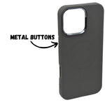 Textured Anti-Slip Silicone MagSafe Compatible Phone Case for iPhone 16 Pro Max
