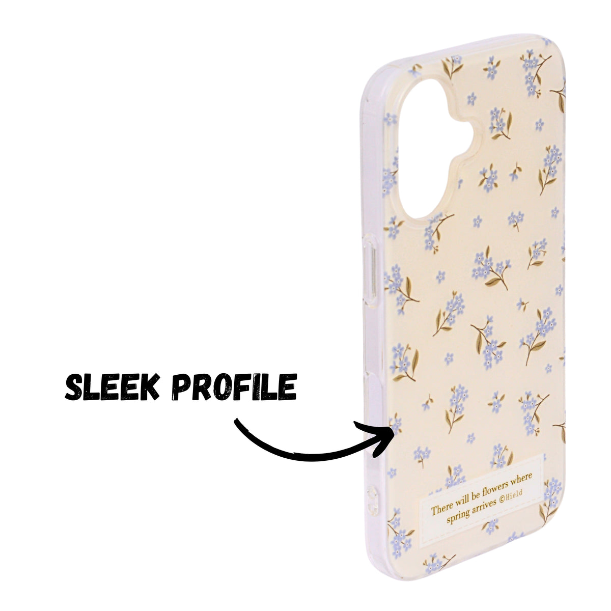 Spring Blossom Pastel Floral Phone Case for iPhone 16