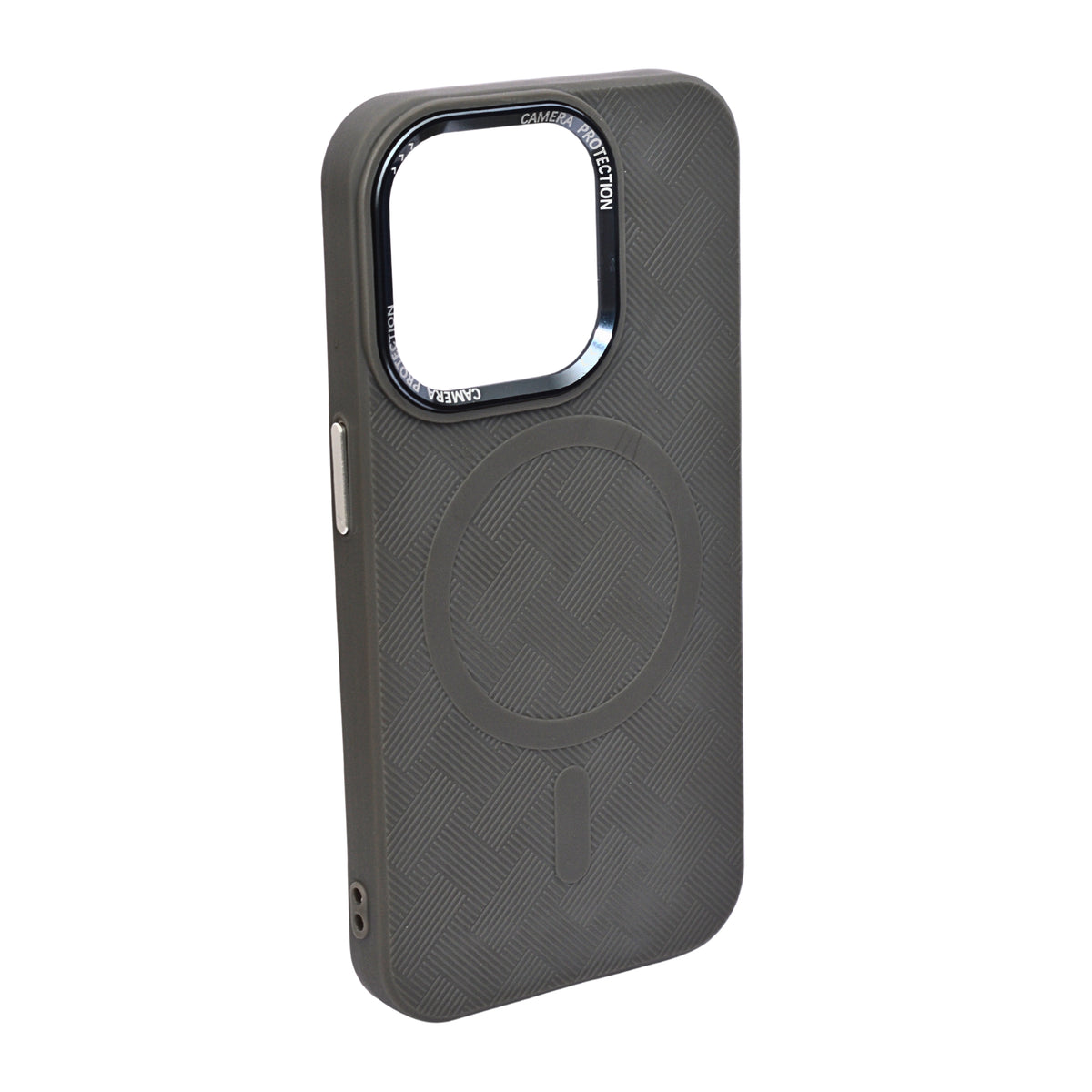 Textured Anti-Slip Silicone MagSafe Compatible Phone Case for iPhone 15 Pro