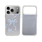 Aesthetic Bow & Floral Phone Case for iPhone 17 Pro