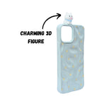 3D Cartoon Character with Polka Dots Soft Phone Case for iPhone 12 / 12 Pro
