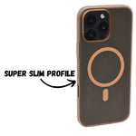 Hard Frosted MagSafe Compatible Phone Case for iPhone 16 Pro Max