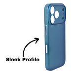 Frosted Matte Finish Slim Translucent Phone Case for iPhone 17 Pro Max