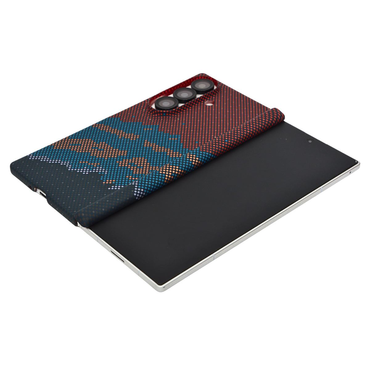 Premium Woven Pattern Phone Case for Samsung Galaxy Z Fold 7