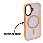 Ultimate Protection MagSafe Matt Transparent Case for iPhone 16