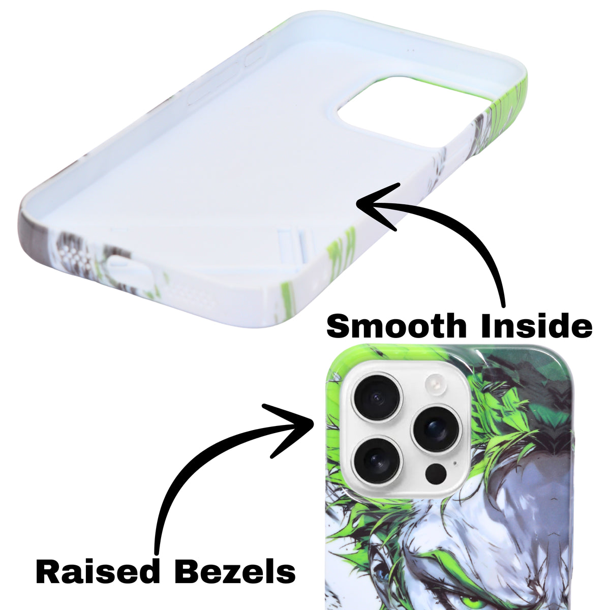 Anime With In-Built Stand Cover ForiPhone 15 Pro Max