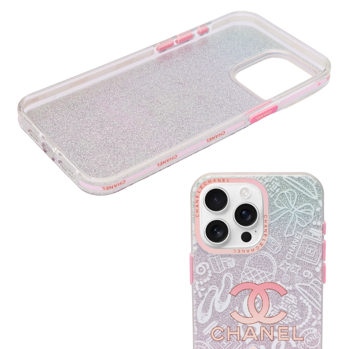 Luxury Designer Inspired Protective Phone Case for iPhone 15 Pro Max