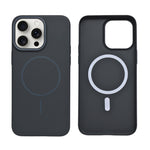 MagSafe Compatible Matte Finish Hard Plastic Phone Case for iPhone 15 Pro Max