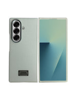 Genuine Leather Textured Back Cover for Samsung Galaxy Z Fold 7