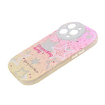 Shimmer Star Gradient With Round Camera Cut Phone Case for iPhone 14 Pro