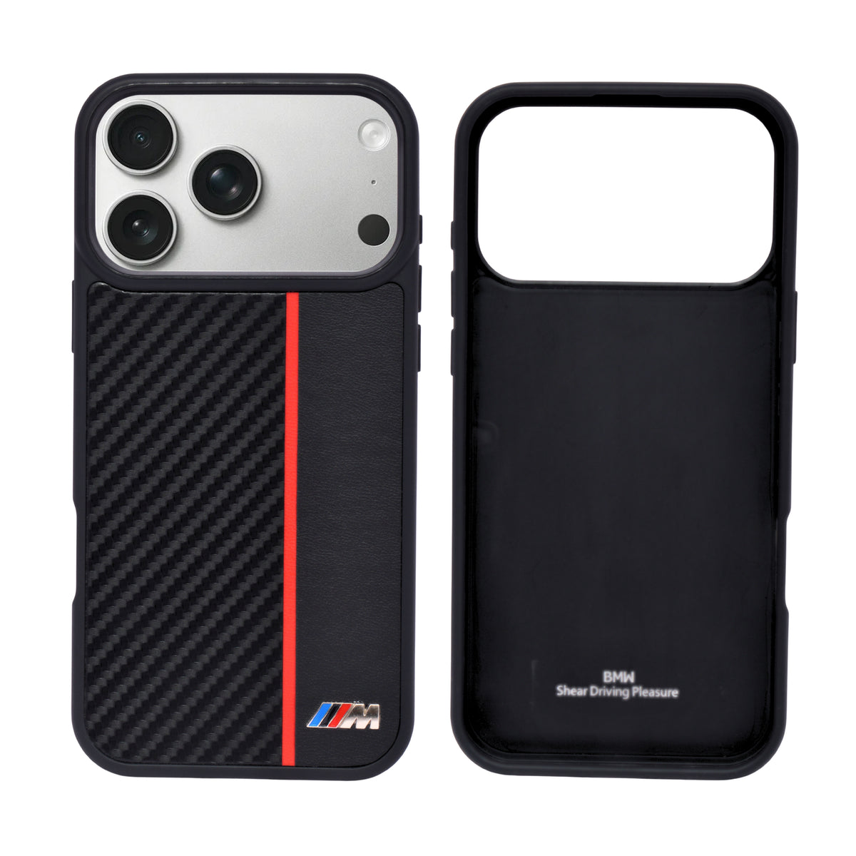 Luxury Car Edition Leather Phone Case for iPhone 17 Pro