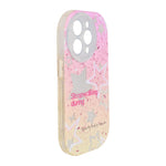 Shimmer Star Gradient With Round Camera Cut Phone Case for iPhone 14 Pro