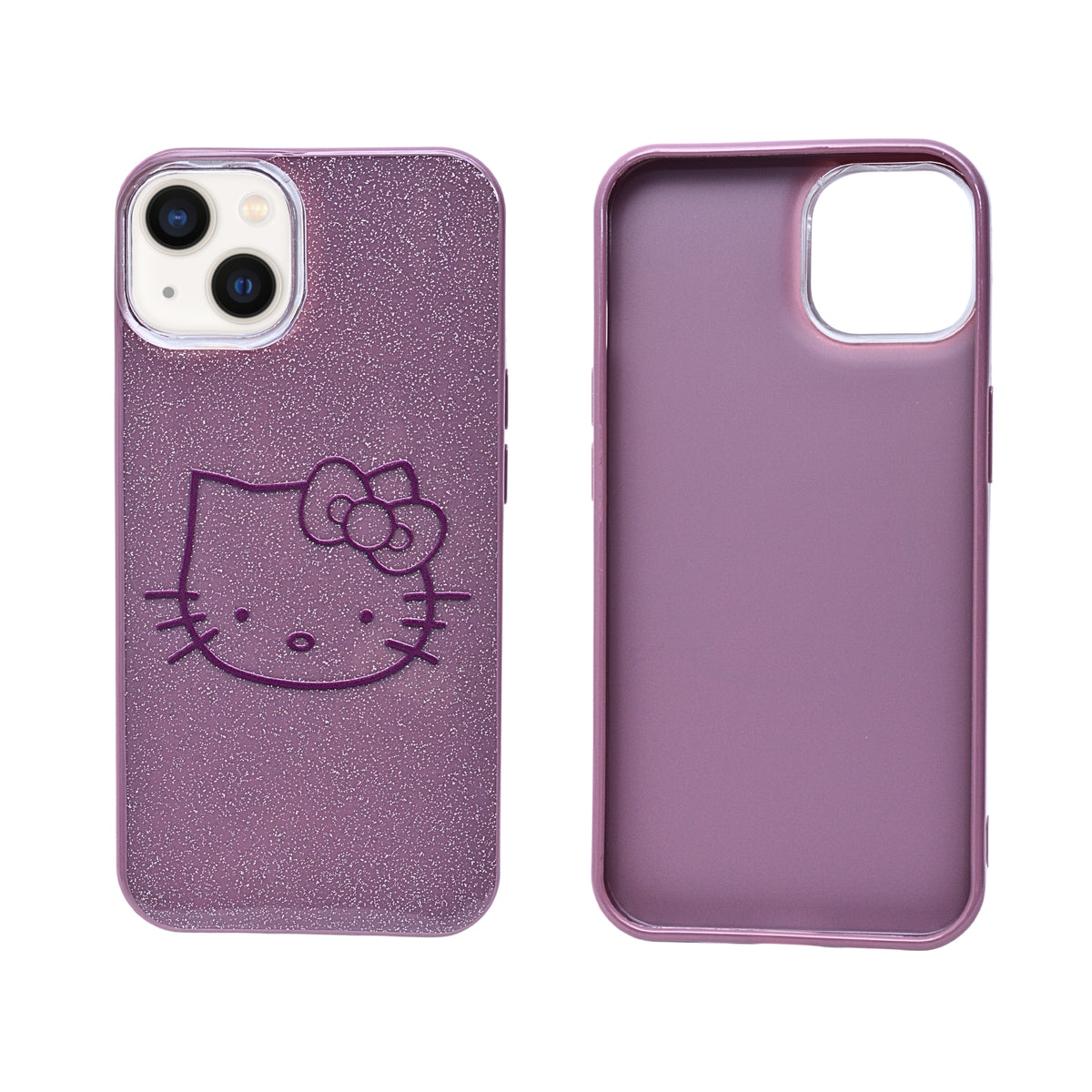 Glitter Sparkle Kitty Phone Case for iPhone 13 / 14