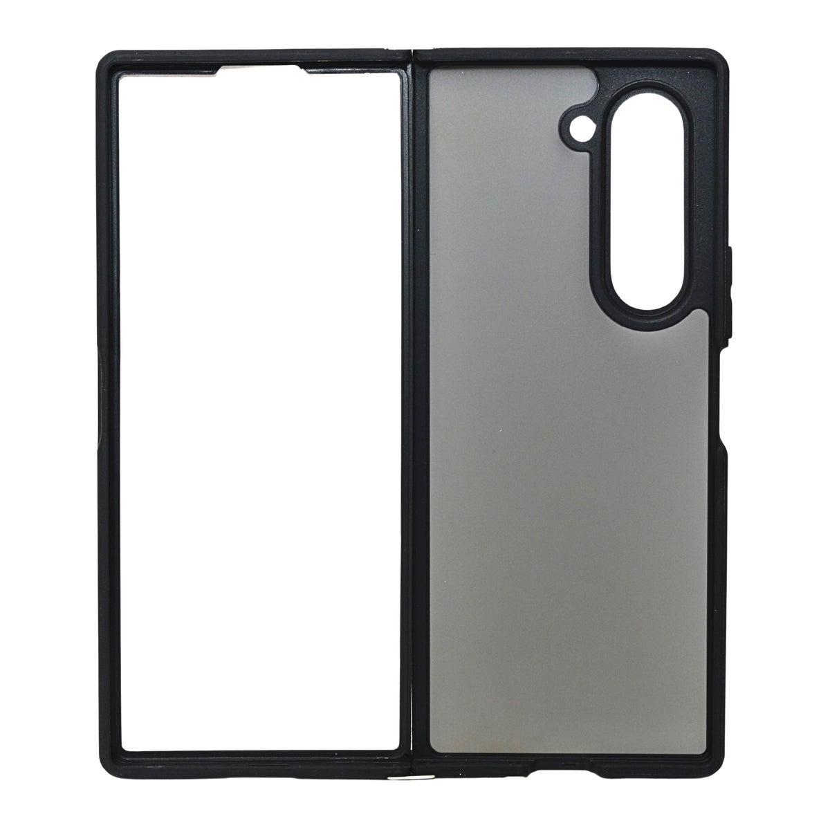 Modern Slim Matte Clear Protective Cover for Galaxy Z Fold 6
