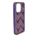 Iridescent Braided Pattern Phone Case for iPhone 14 Pro