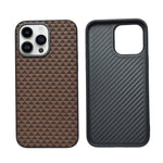 Carbon Weave Pattern Phone Case for iPhone 14 Pro Max