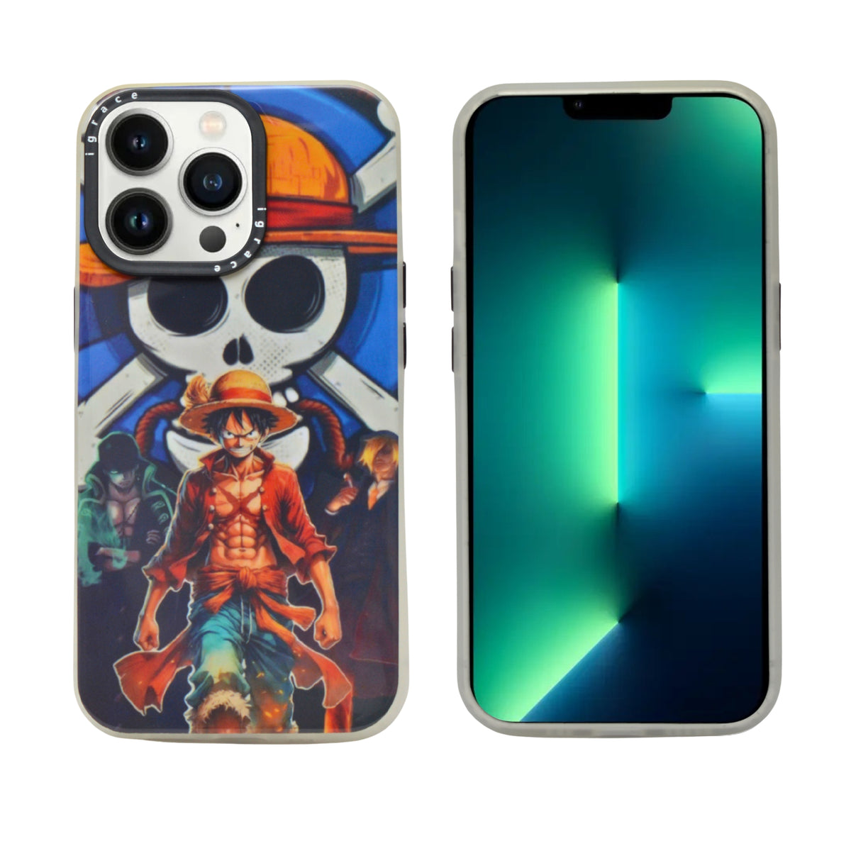 Anime Print Vibrant Character Design Phone Case for iPhone 13 Pro