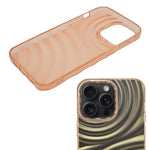 Transparent Water Ripples Phone Case for iPhone 15 Pro Max