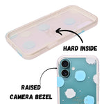 Good Things Are Coming Polka Dot Phone Case for iPhone 16 Plus