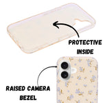 Spring Blossom Pastel Floral Phone Case for iPhone 16