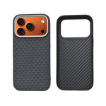Carbon Weave Pattern Phone Case for iPhone 17 Pro