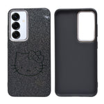 Glitter Sparkle Kitty Phone Case for Samsung Galaxy S24 / S25