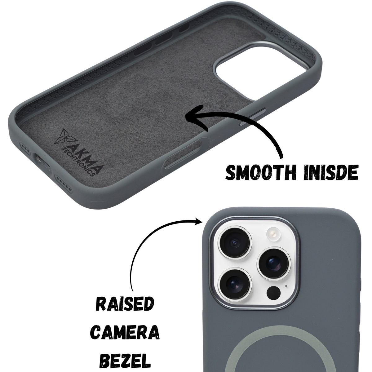 Premium Matte Silicone MagSafe Compatible Phone Case for iPhone 16 Pro Max