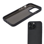 Black Transparent Shockproof Bumper Phone Case for iPhone 15 Pro Max